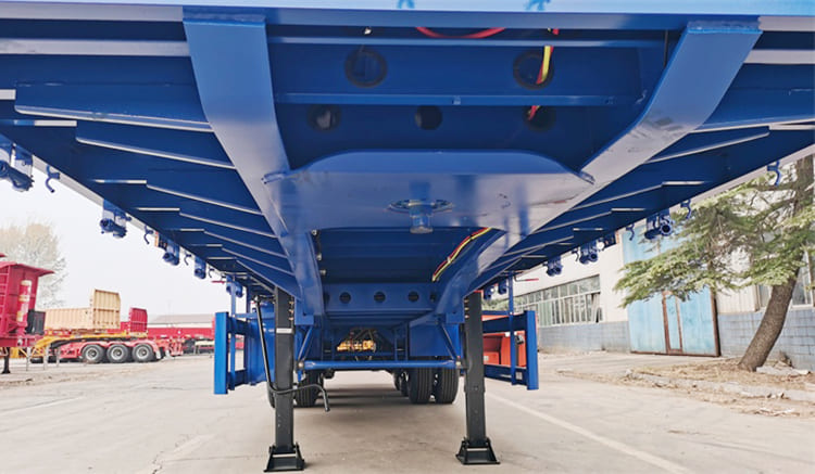 CIMC Semi Trailer | CIMC 40Ft 3 Axle Flatbed Semi Trailer for Sale in Tanzania