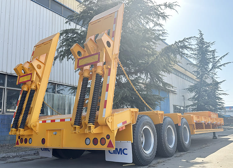 CIMC Group | CIMC 3 Axle 40Ft Lowbed Trailer Price in Tanzania Tanga