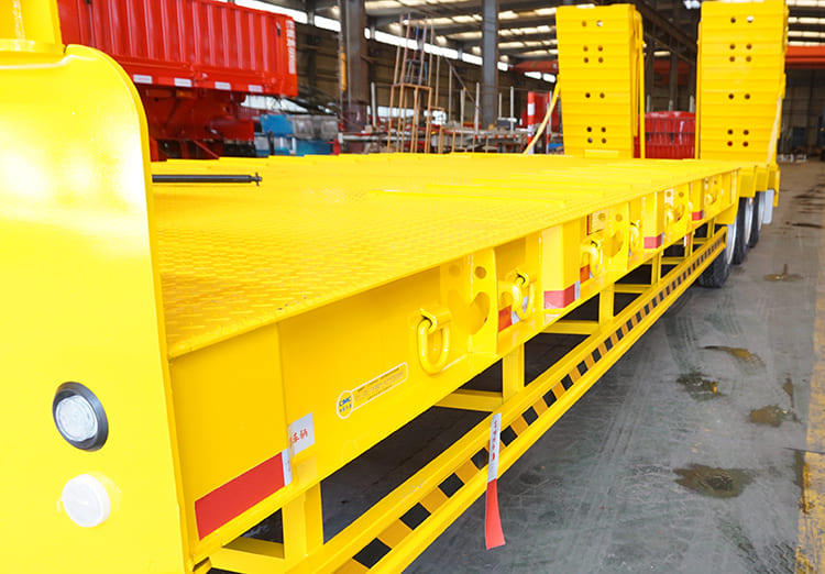 CIMC Trailer Dealer | CIMC 3 Axle Low Loader Trailer for Sale in Tanzania 