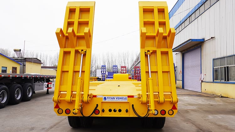 Drop Bed Low Loader Trailer | Low Bed Loader | Tractor Low Loader Trailer for Sale in Tanzania