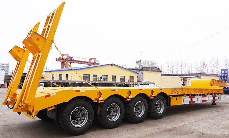 Drop Bed Low Loader Trailer | Low Bed Loader | Tractor Low Loader Trailer for Sale in Tanzania
