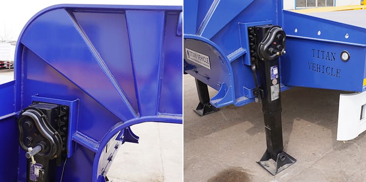 Tri Axle Low Loader for Sale | Semi Trailer Low Loader Truck for Sale in Tanzania