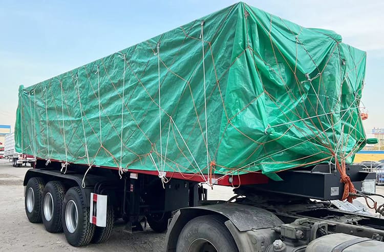 Tri Axle Semi Tipper Trailer for Sale | Truck Tipper Trailer for Sale in Tanzania Dar Es Salaam