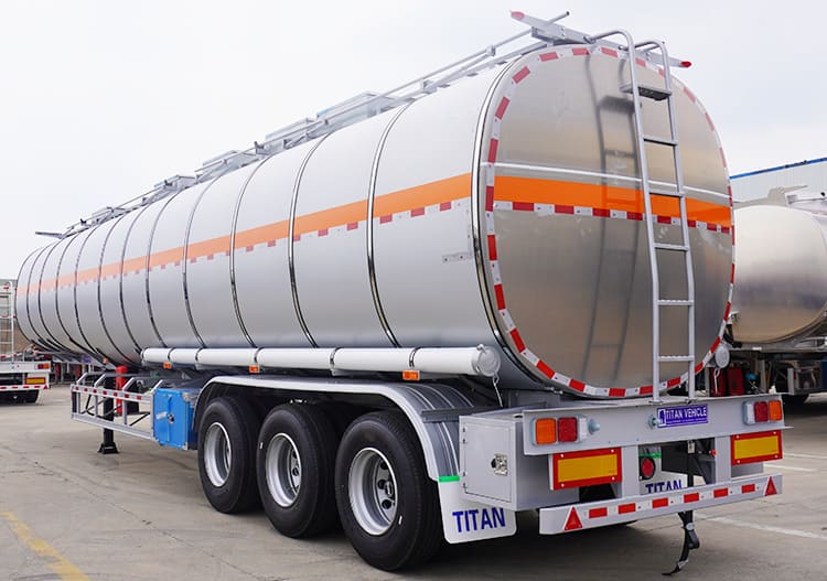 55000 Ltrs Stainless Steel Tanker Trailers for sale in Tanzania