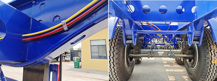 40Ft Skeleton Trailers for Sale | 2 Axle Skeleton Semi Trailer Price in Tanzania