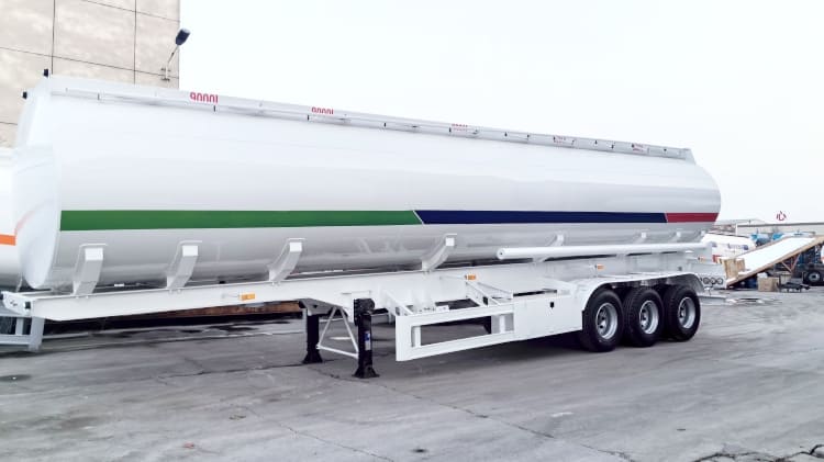 Tri Axle 45000 Liters Fuel Tanker Trailer for Sale In Guinea