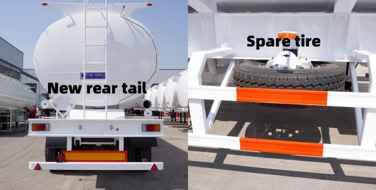 60000 Liters Diesel Tanker Trailer for Sale with Best Price In Guinea