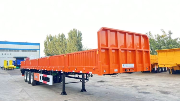 Tri Axle Dropside Trailer for Sale in Tanzania Dar es Salaam