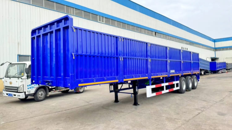 50 Ton Cargo Sideboard Trailer for Sale in Guinea Kankan