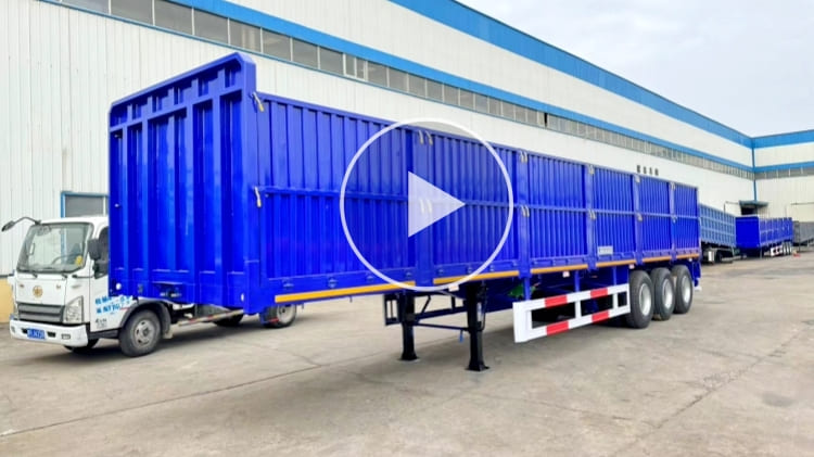 Side Wall Semi Trailer for Cargo Transport Price in Ghana