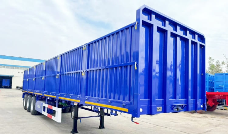 50 Ton Cargo Sideboard Trailer for Sale in Guinea Kankan