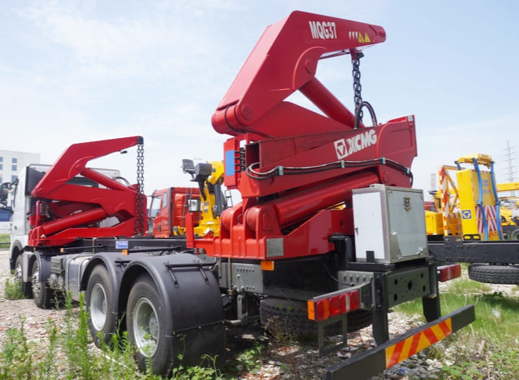 20ft container side loader truck trailer 