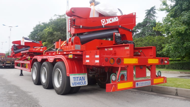37 Ton Sidelifter Truck Trailer | 20ft 40ft Container Sidelifter Trailer for Sale