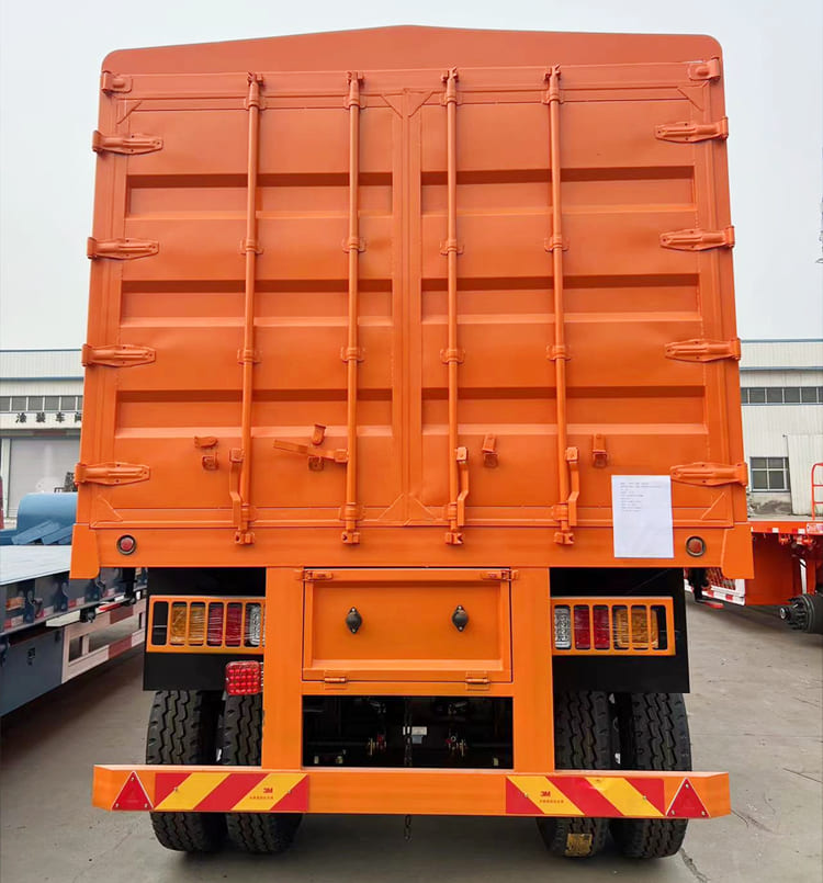 3 Axle Fence Semi Cargo Trailers for Sale in Tanzania