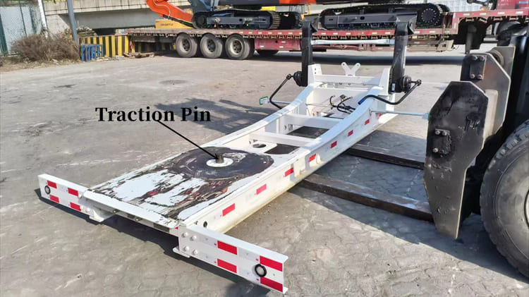 37 Ton Container Side Lifter Trailer for Sale in Tanzania