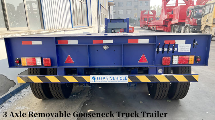 3 Axle Removable Gooseneck Trailer | Removable Goose Neck Trailer for Sale in Tanzania