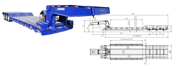 3 Axle Removable Gooseneck Trailer | Removable Goose Neck Trailer for Sale in Tanzania