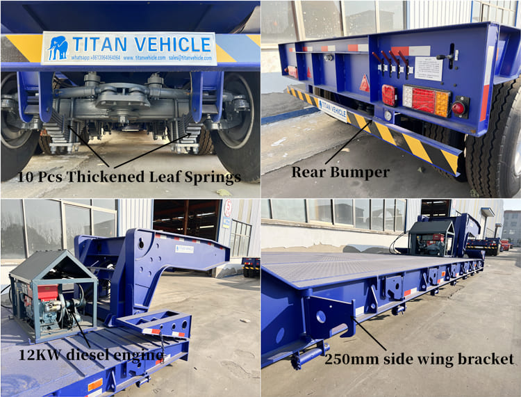3 Axle Removable Gooseneck Trailer | Removable Goose Neck Trailer for Sale in Tanzania