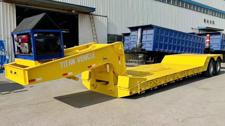 Hydraulic Detach Gooseneck Trailers for Sale in Tanzania
