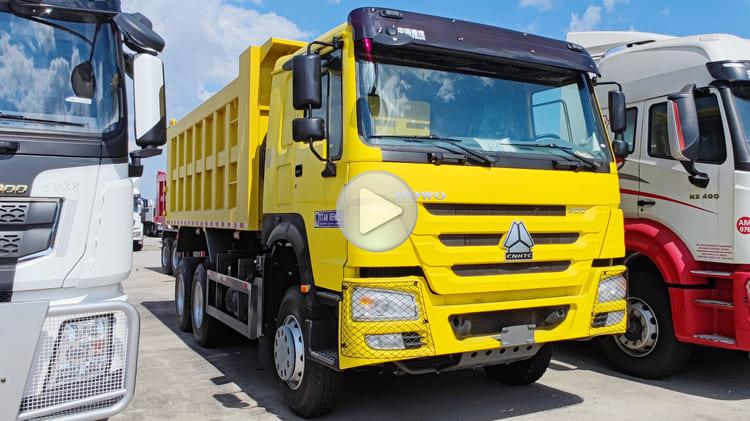Sinotruk Howo 400 6x4 Dump Truck for Sale in Tanzania