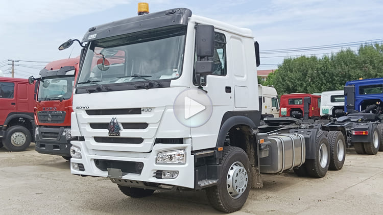 Howo New Model | Sinotruk Howo 430 6x4 Tractor Truck Price for Sale in Tanzania