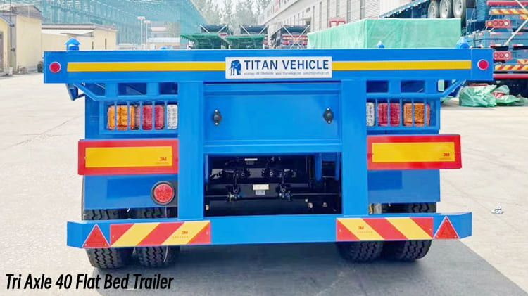 40 Flat Bed Trailer for Sale Price in Tanzania 