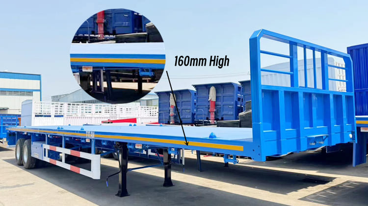 New 40 Foot Flat Trailers for Sale Near Me in Tanzania