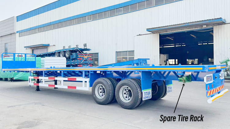 New 40 Foot Flat Trailers for Sale Near Me in Tanzania