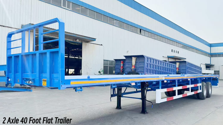 New 40 Foot Flat Trailers for Sale Near Me in Tanzania