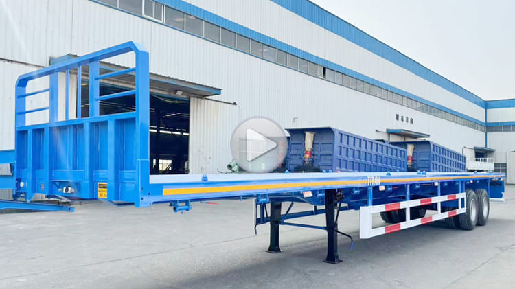 New 40 Foot Flat Trailers for Sale Near Me in Tanzania