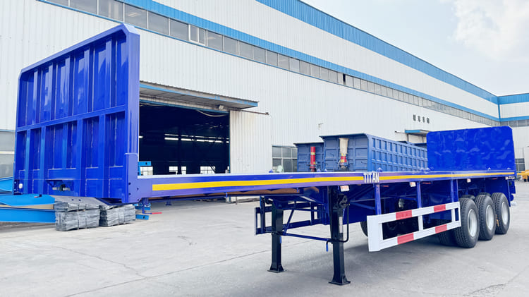 How Much is a Flatbed Trailer - 40 Ft Flatbed Trailer for Sale in Tanzania