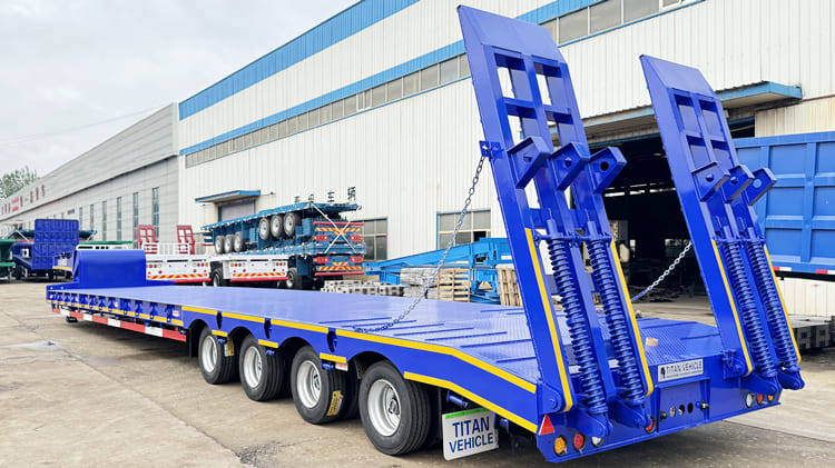 New 40 Feet Semi Low Bed Trailer Price in Dar es Salaam Tanzania 
