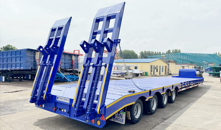 New 40 Feet Semi Low Bed Trailer Price in Dar es Salaam Tanzania 