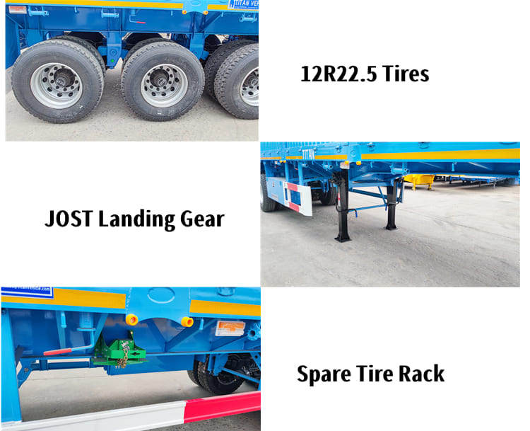 2024 New 4 Axle Fence Trailer for Sale in Tanzania Dar es Salaam