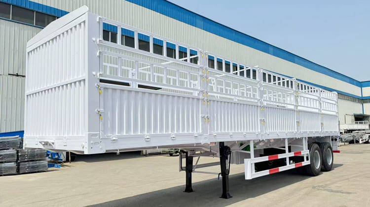 New Fence Trailer with Bogie Suspension Price in Tanzania 