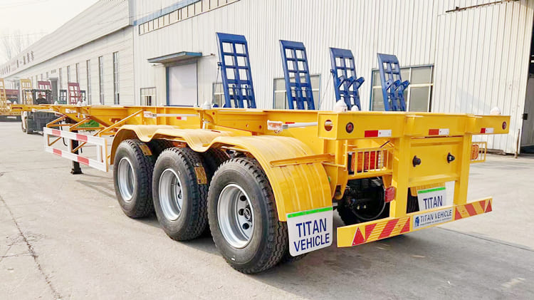 40Ft Container Skeleton Trailer for Sale in Dar es Salaam Tanzania 