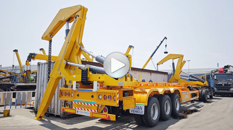 Tri Axle 80 Ton Low Loader Trailer for Sale in Costa Rica Caldera