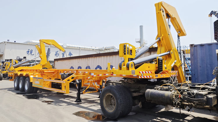 37T 40Ft Container Side Lifter Trailer for Sale in Tanzania Dar es Salaam