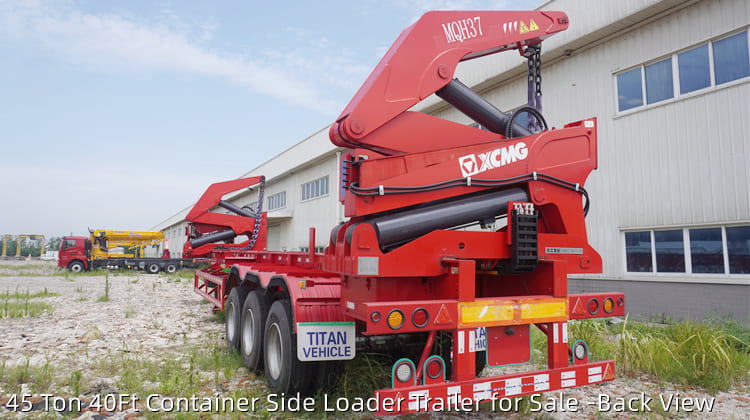 45 Ton 40Ft Container Side Loader Trailer for Sale in Tanzania Dar Es Salaam
