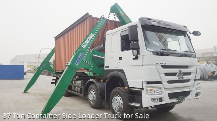 37 Ton Container Side Loader Truck for Sale in Tanzania Dar Es Salaam