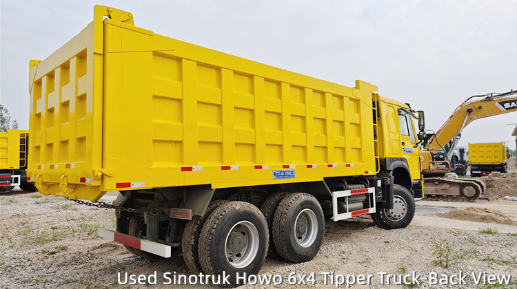Used Sinotruk Howo 6x4 Tipper Truck in Tanzania mtwara