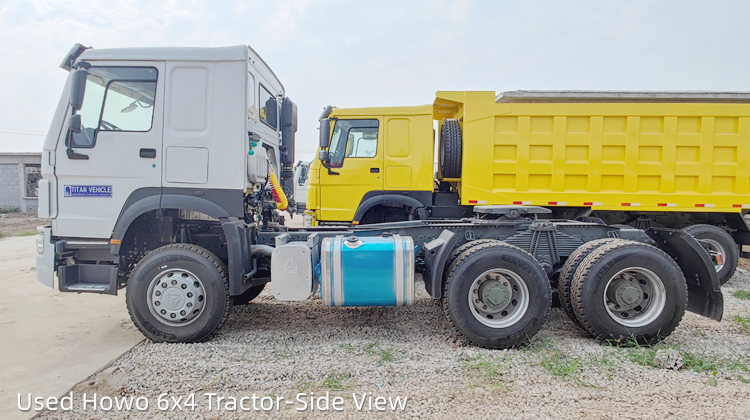 Used howo 6x4 tractor | howo trucks for sale in Tanzania Dar Es Salaam