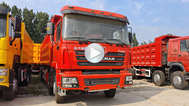 Used Shacman F3000 Shacman 8×4 Dump Truck in Tanzania mtwara