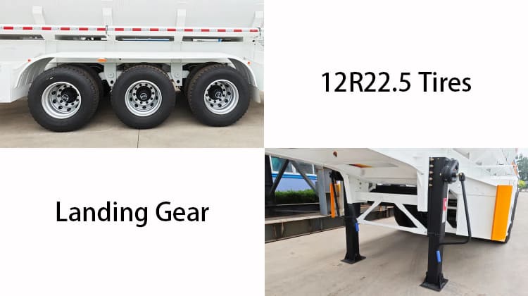 45000 Liters Fuel Tanker Trailer for Sale in Tanzania, Tanga