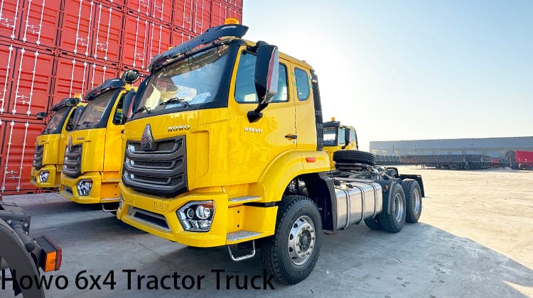 Howo 6x4 Tractor Truck for Sale in Tanzania, Bagamoyo