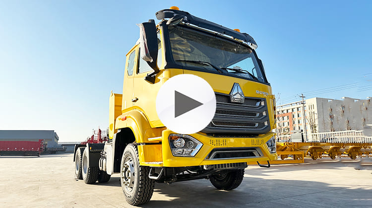 Howo 6x4 Tractor Truck for Sale in Tanzania, Bagamoyo