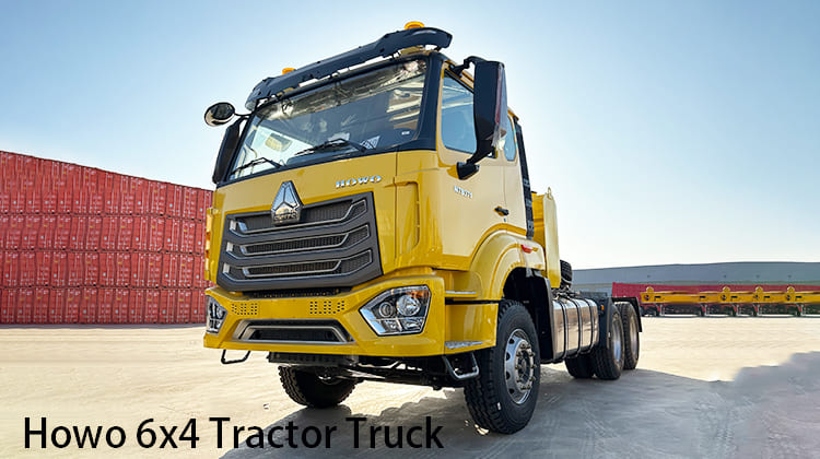 Howo 6x4 Tractor Truck for Sale in Tanzania, Bagamoyo