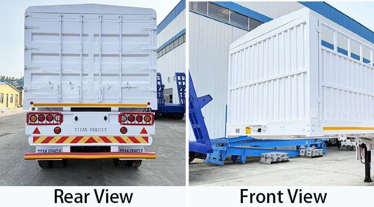 New 4 Axle Stake Semi Trailers for Sale in Tanzania, Zanzibar
