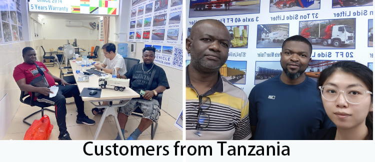 New 4 Axle Stake Semi Trailers for Sale in Tanzania, Zanzibar