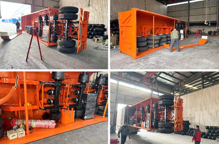 4 Axle Tipper Trailer for Sale in Tanzania, Bagamoyo